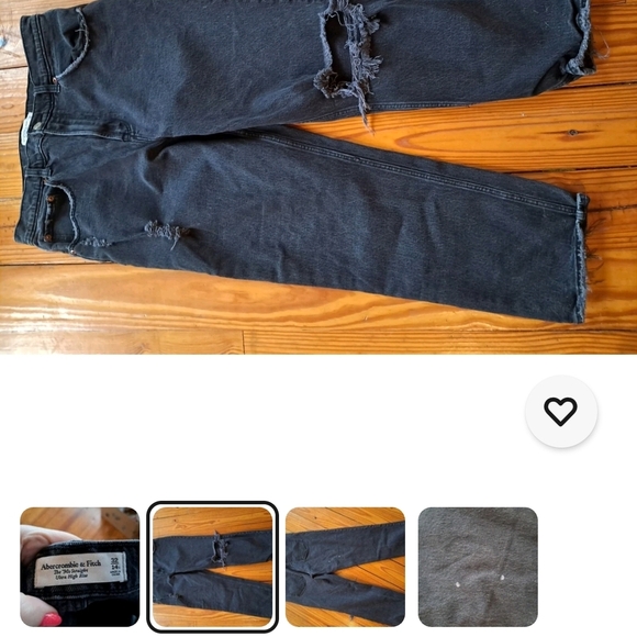 Abercrombie & Fitch Ultra High Rise Jeans - Picture 2 of 3